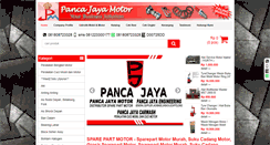 Desktop Screenshot of gudangsparepartmotor.com